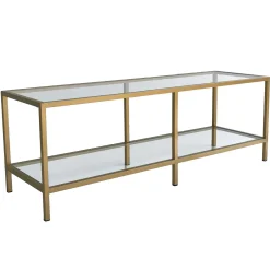 Basic T TV-Ständer | METALLRAHMEN | Gold