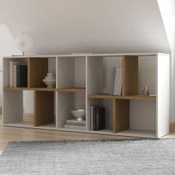 Bücherregal Access | 77,9 x 36 x 182,8 cm | Weiß