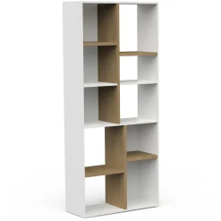 Bücherregal Access | 77,9 x 36 x 182,8 cm | Weiß