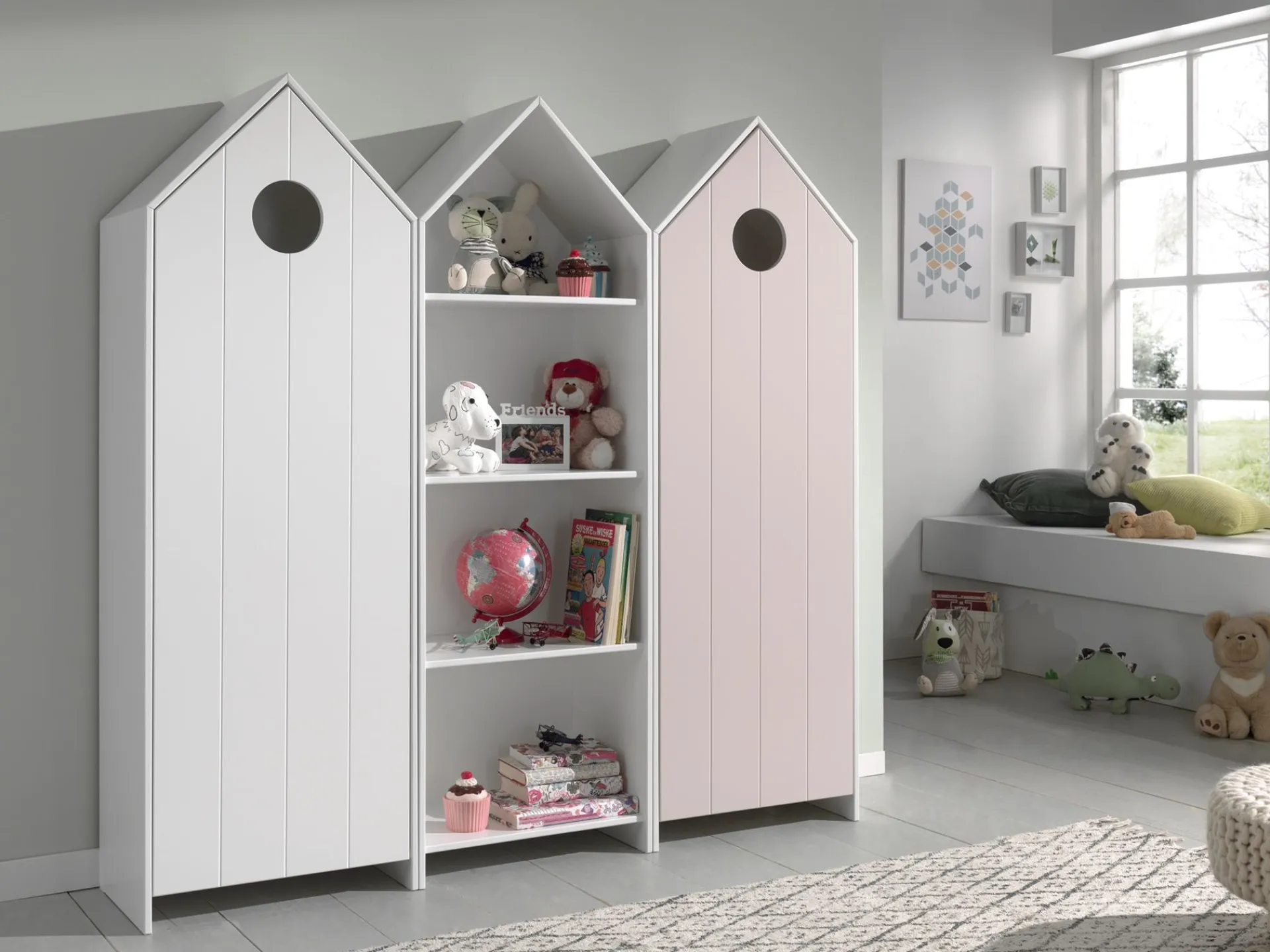 Kinder Vipack Bücherregal Casami House -