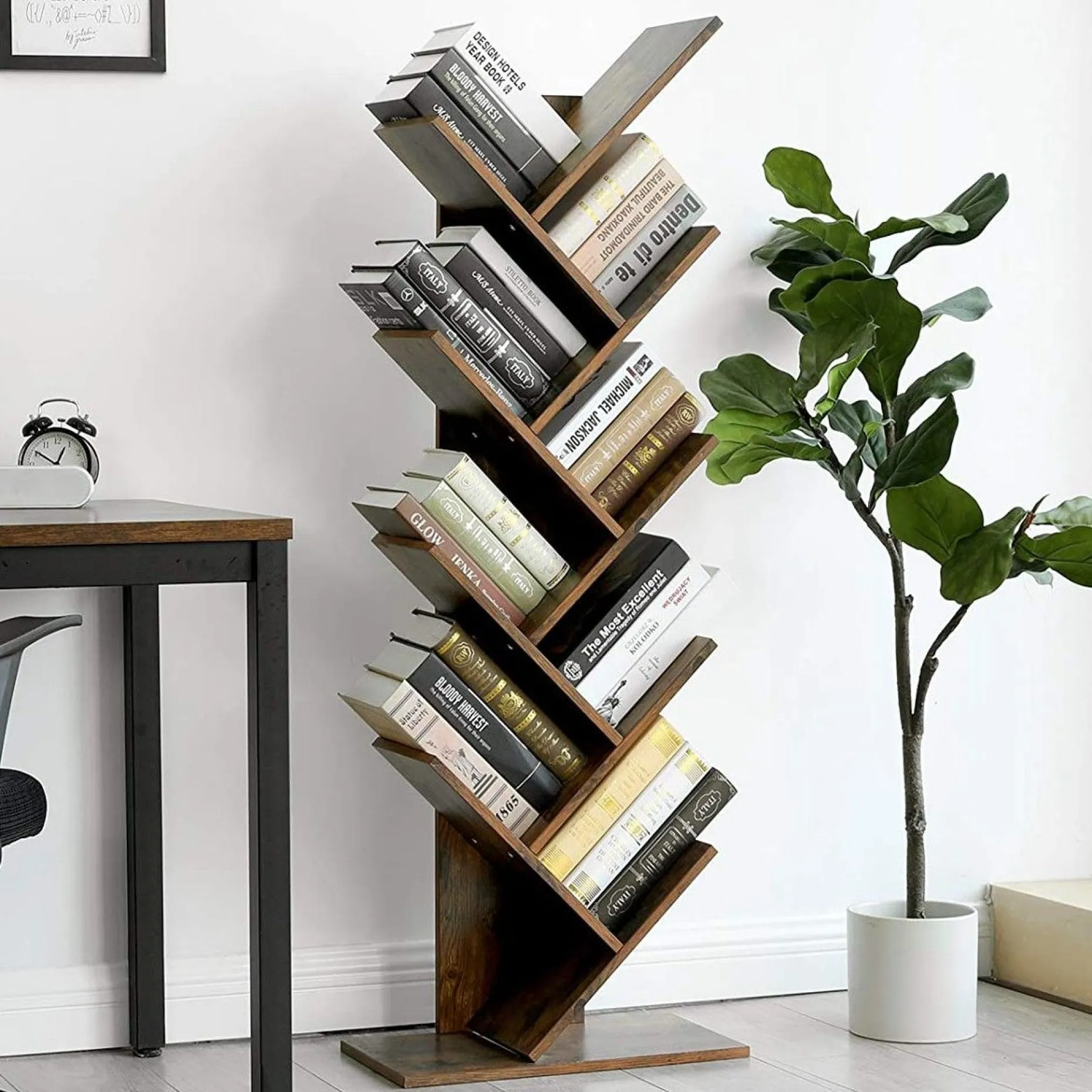 Bücherregal Daisy - braun