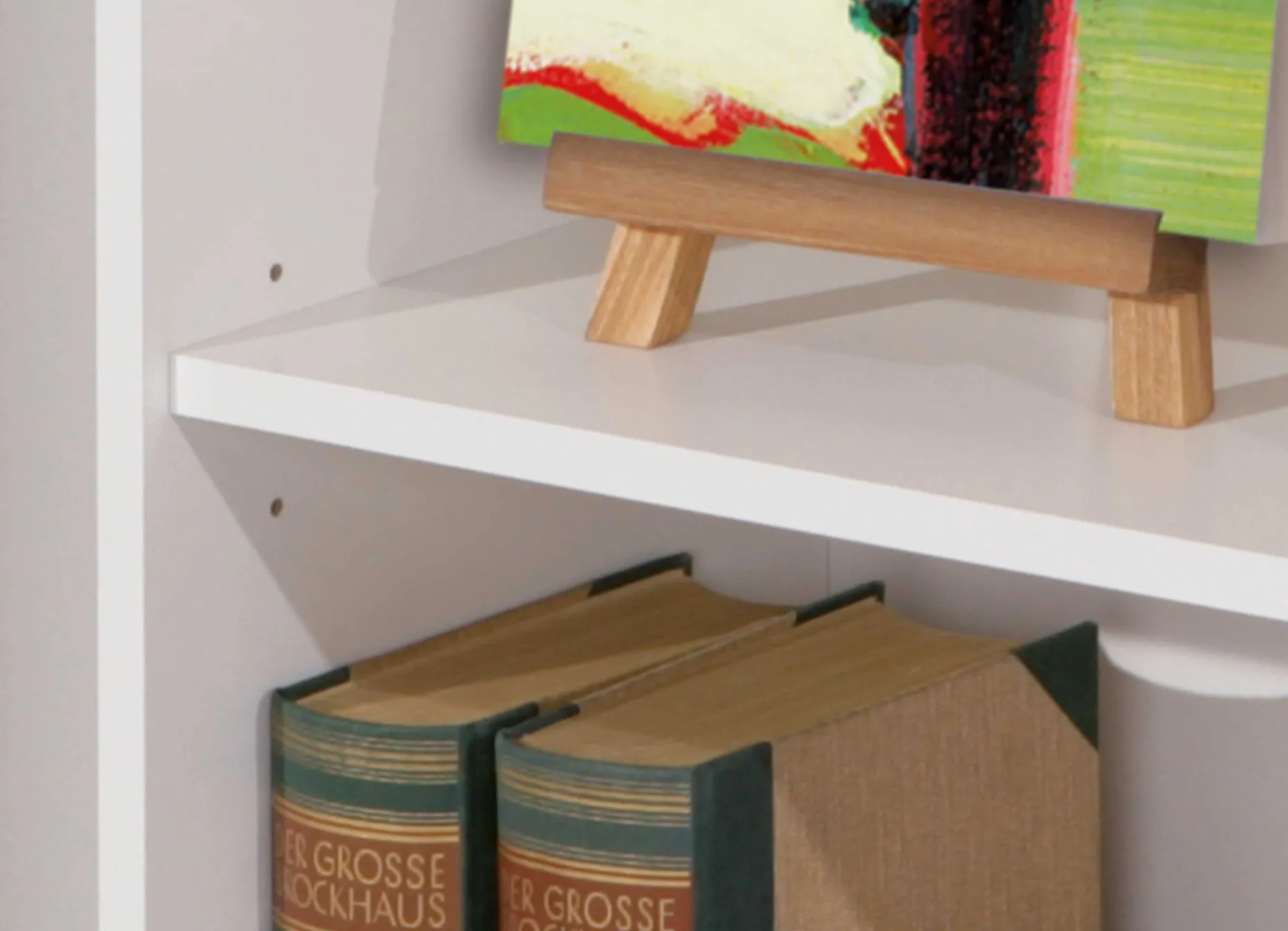 Bücherregal Parini 2 Fächer - weiß