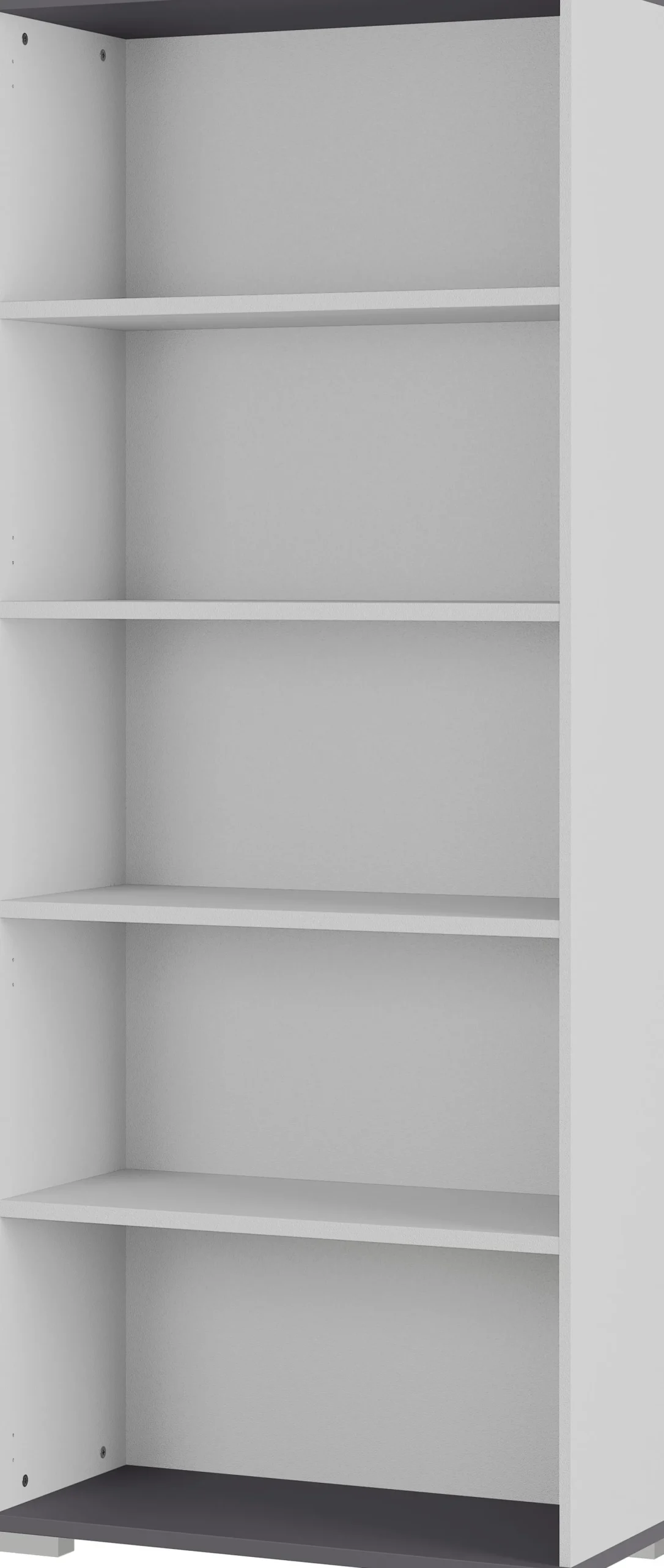 Bücherregal Presley 80cm - hellgrau