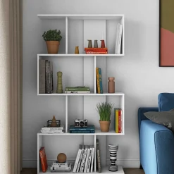 Bücherregal Sigma - weiß
