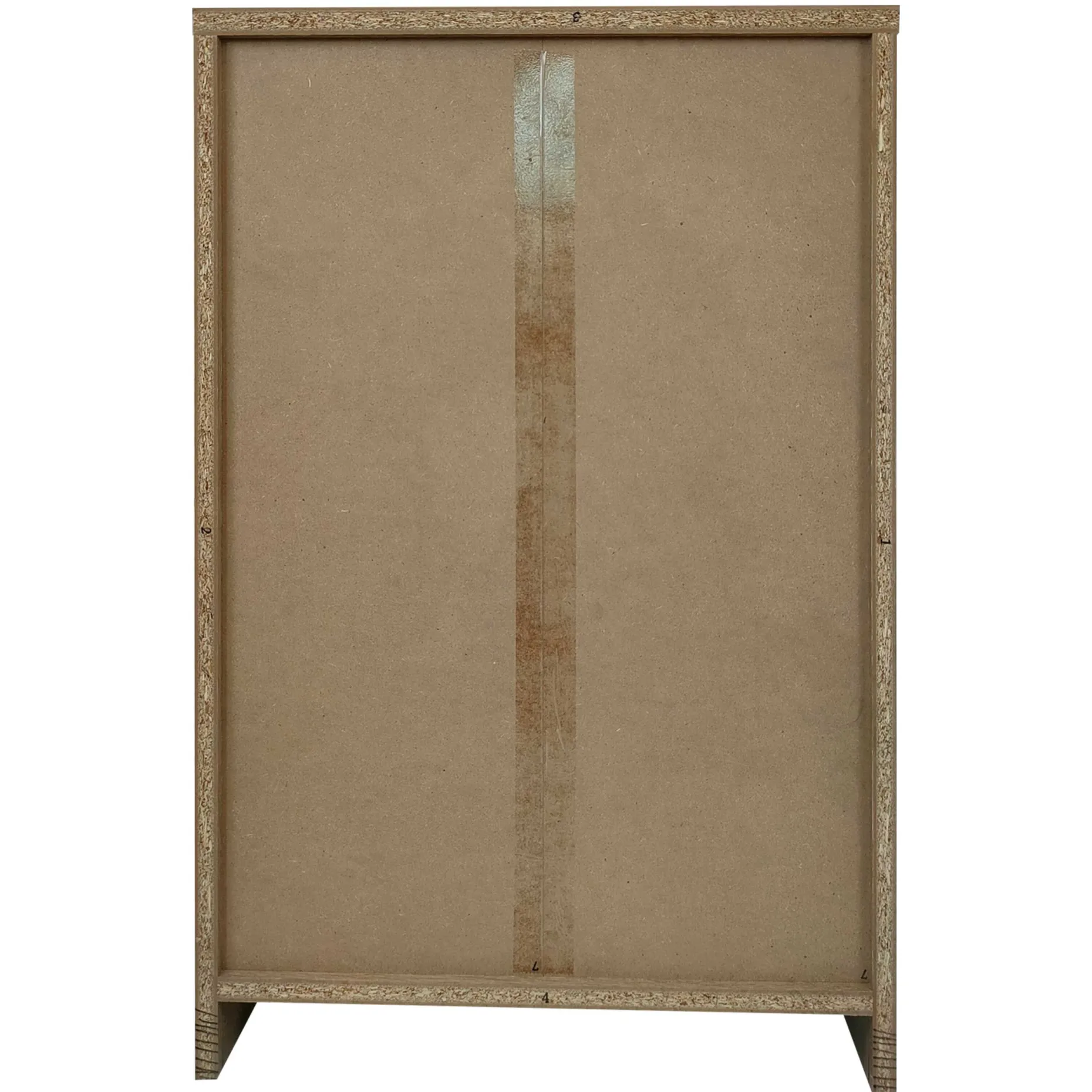 Bücherregal Stacy 55 cm 2 Fachböden-sonoma Eiche