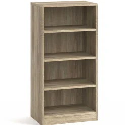 Bücherregal Stacy 55 cm 3 Fachböden-sonoma Eiche