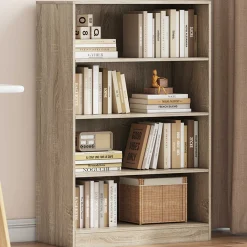Bücherregal Stacy 72 cm 3 Fachböden-sonoma Eiche
