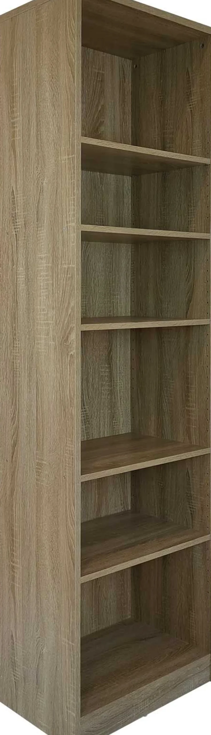Bücherregal Stacy 55 cm 5 Fachböden-sonoma Eiche