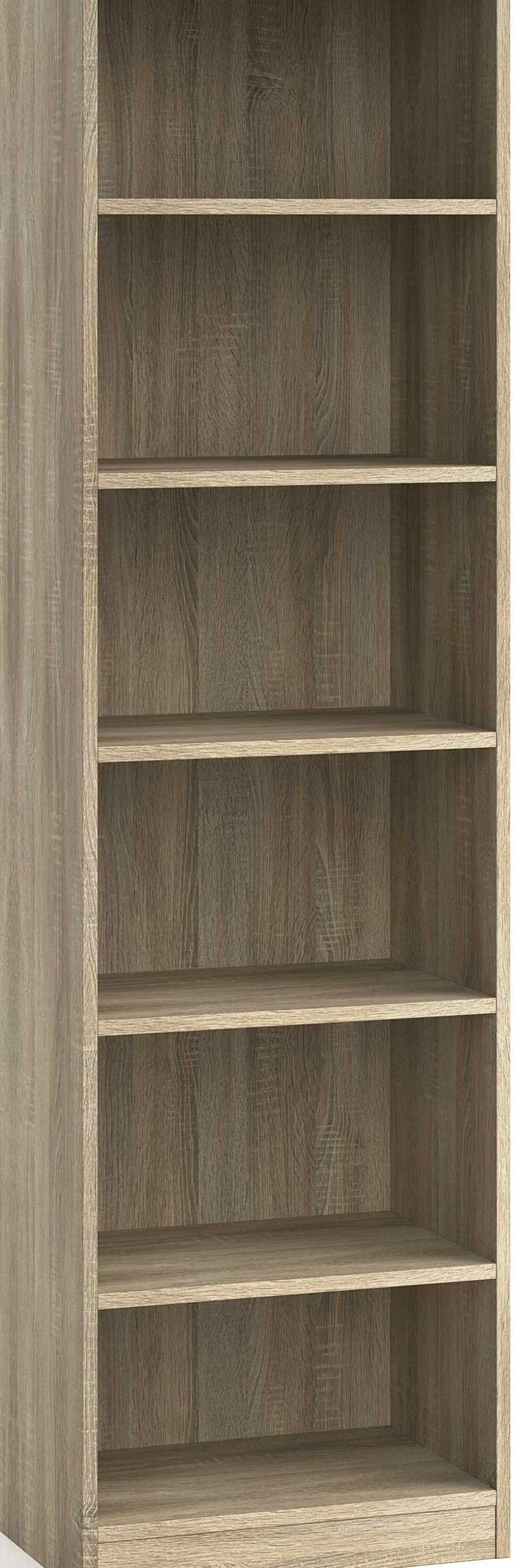 Bücherregal Stacy 55 cm 5 Fachböden-sonoma Eiche