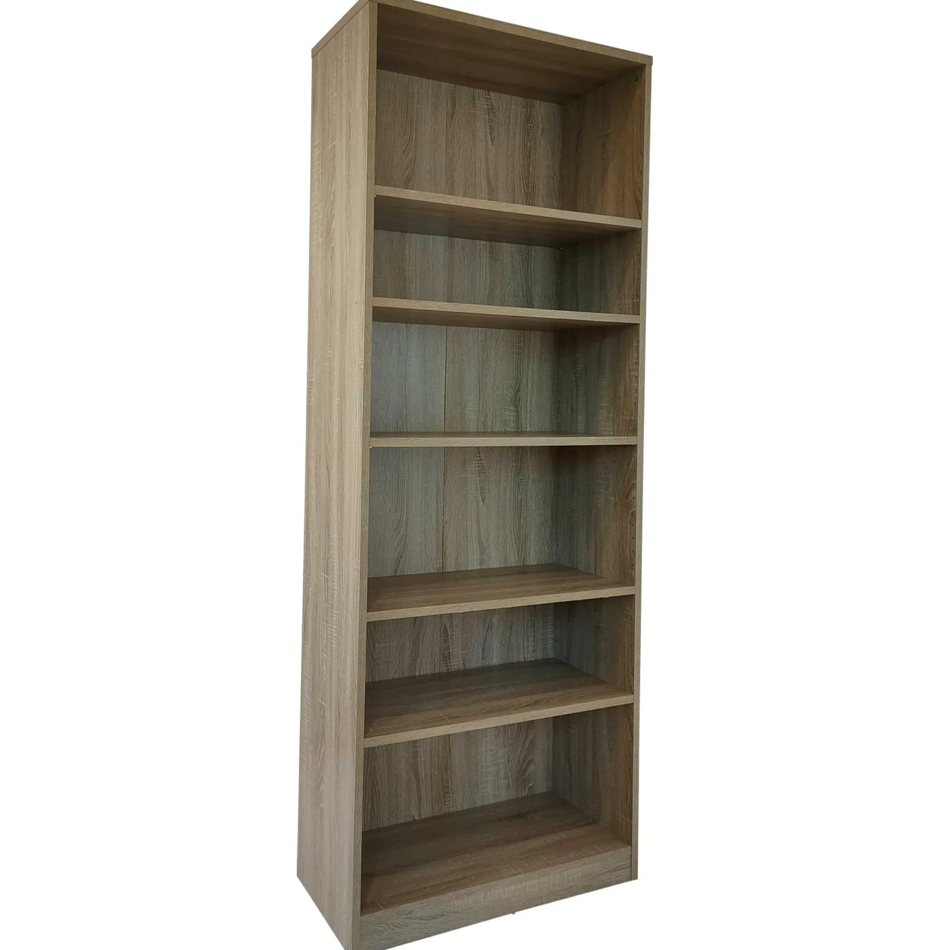 Bücherregal Stacy 72 cm 5 Fachböden-sonoma Eiche