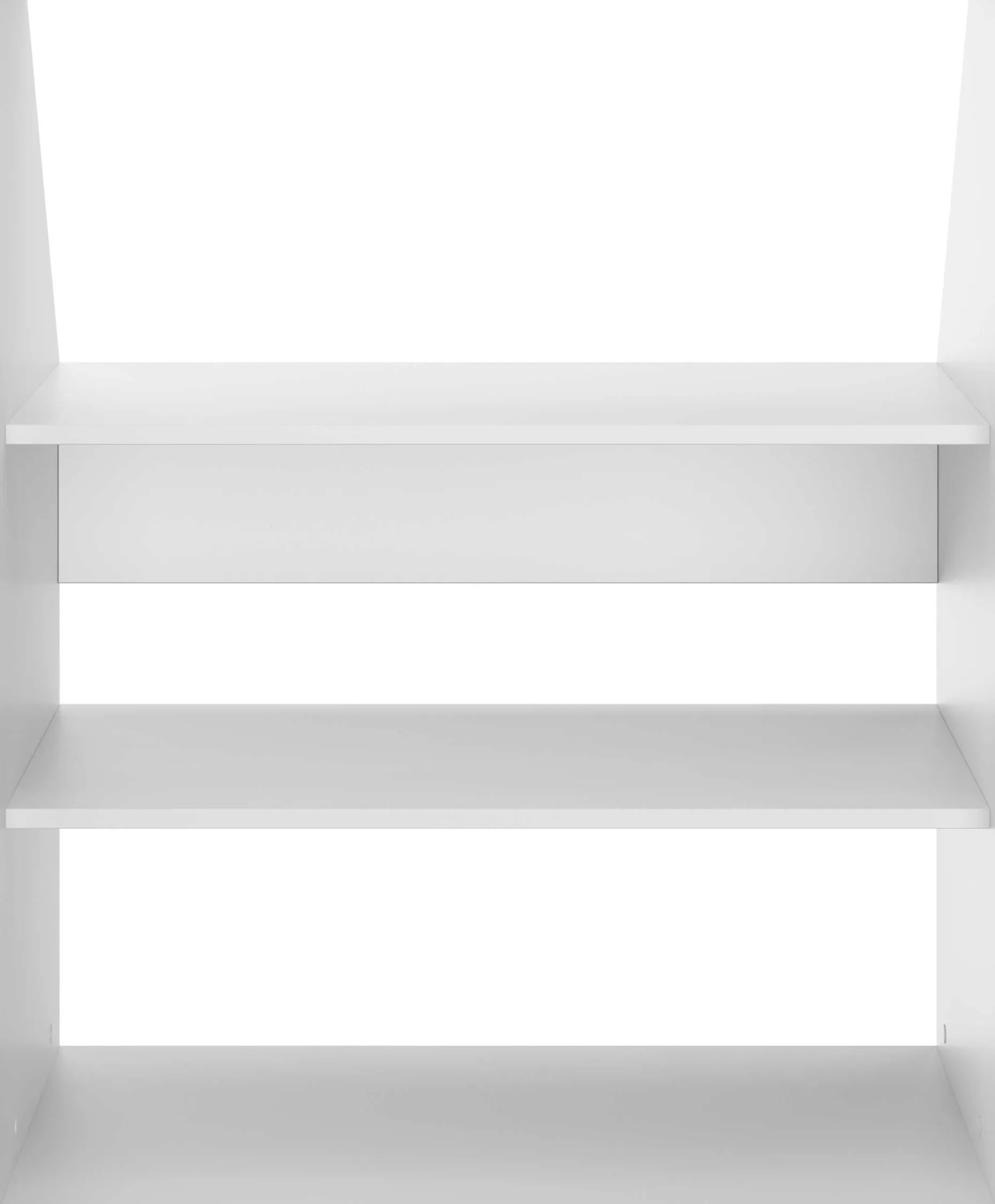 Bücherregal Under - 91x50x110cm - weiß