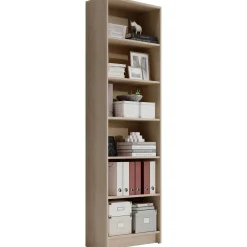 Bücherregal Viviane 60x202cm - Eiche