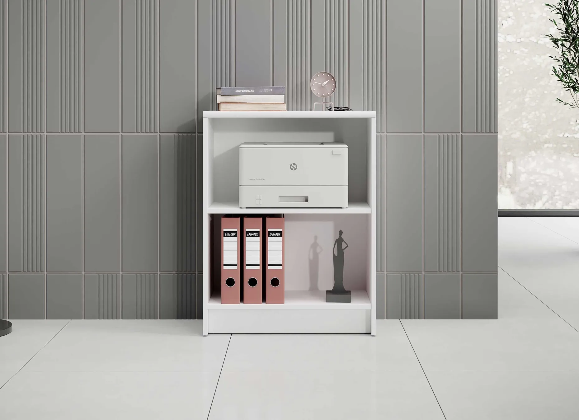 Bücherregal Viviane 60x78cm - weiß