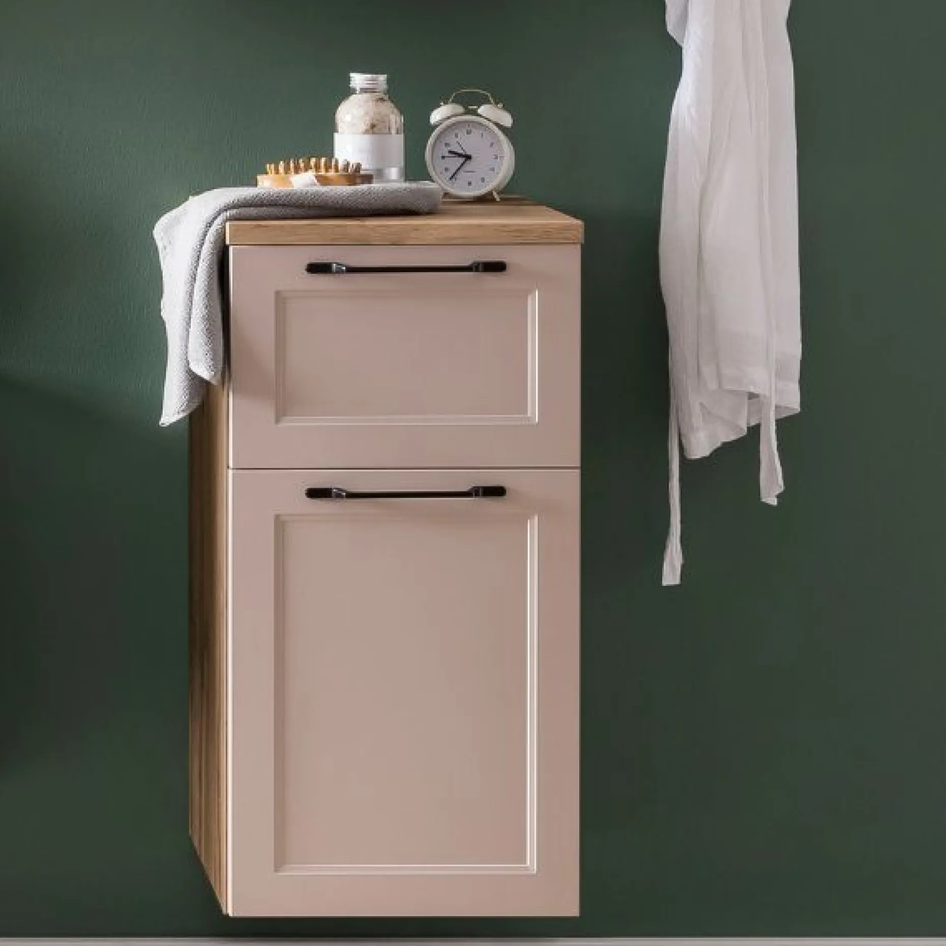 Beistellschrank Meran | 40 x 35 x 79 cm | Farbe Kaschmir