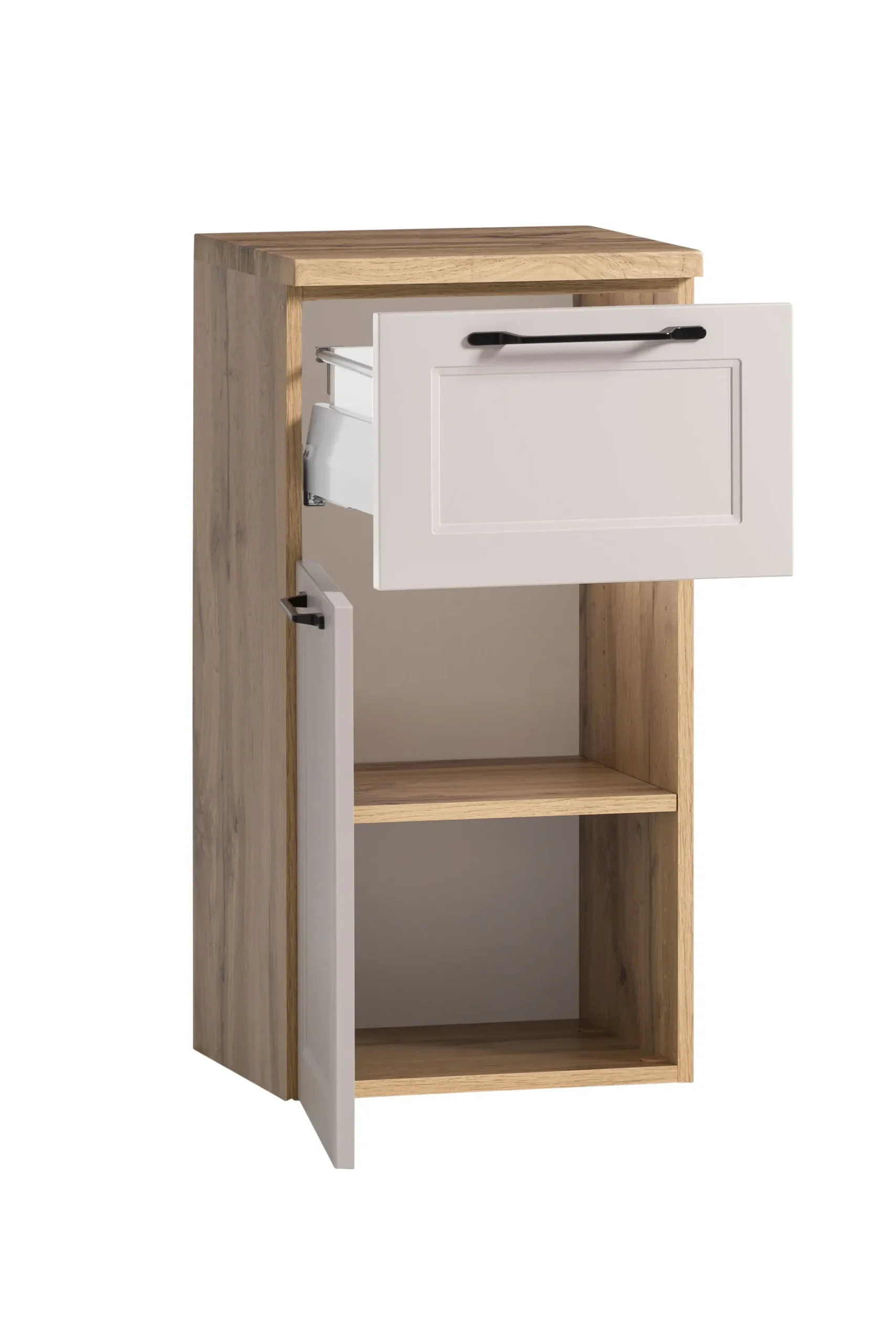 Beistellschrank Meran | 40 x 35 x 79 cm | Farbe Kaschmir