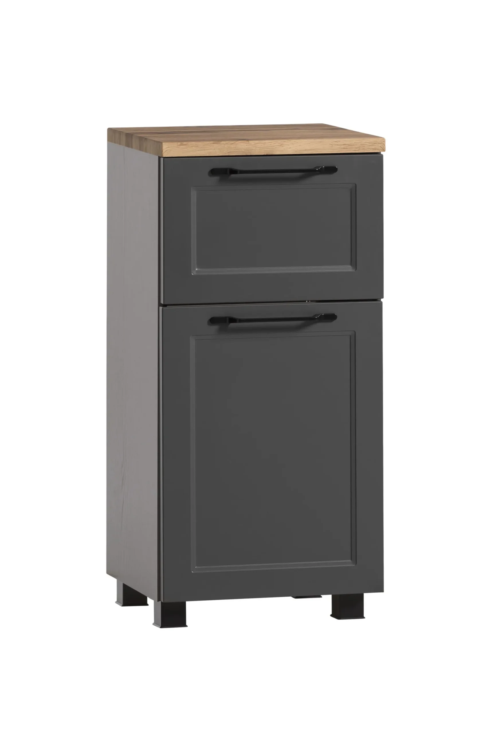 Beistellschrank Meran | 40 x 35 x 79 cm | Grau
