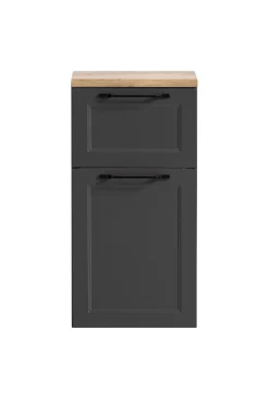 Beistellschrank Meran | 40 x 35 x 79 cm | Grau