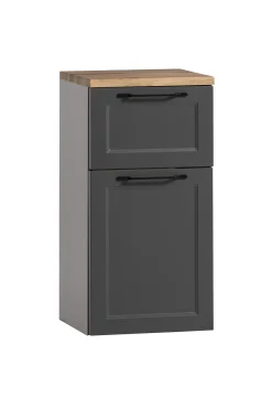 Beistellschrank Meran | 40 x 35 x 79 cm | Grau