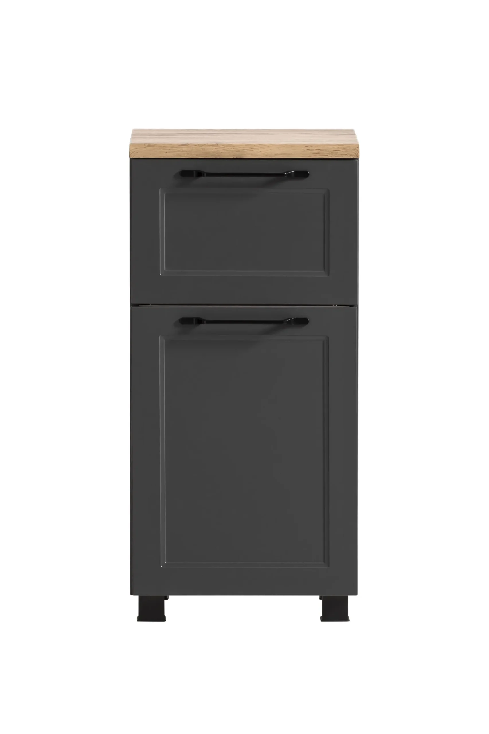 Beistellschrank Meran | 40 x 35 x 79 cm | Grau