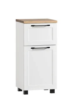 Beistellschrank Meran | 40 x 35 x 79 cm | Weiß