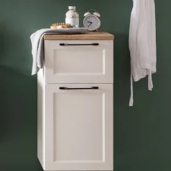 Beistellschrank Meran | 40 x 35 x 79 cm | Weiß