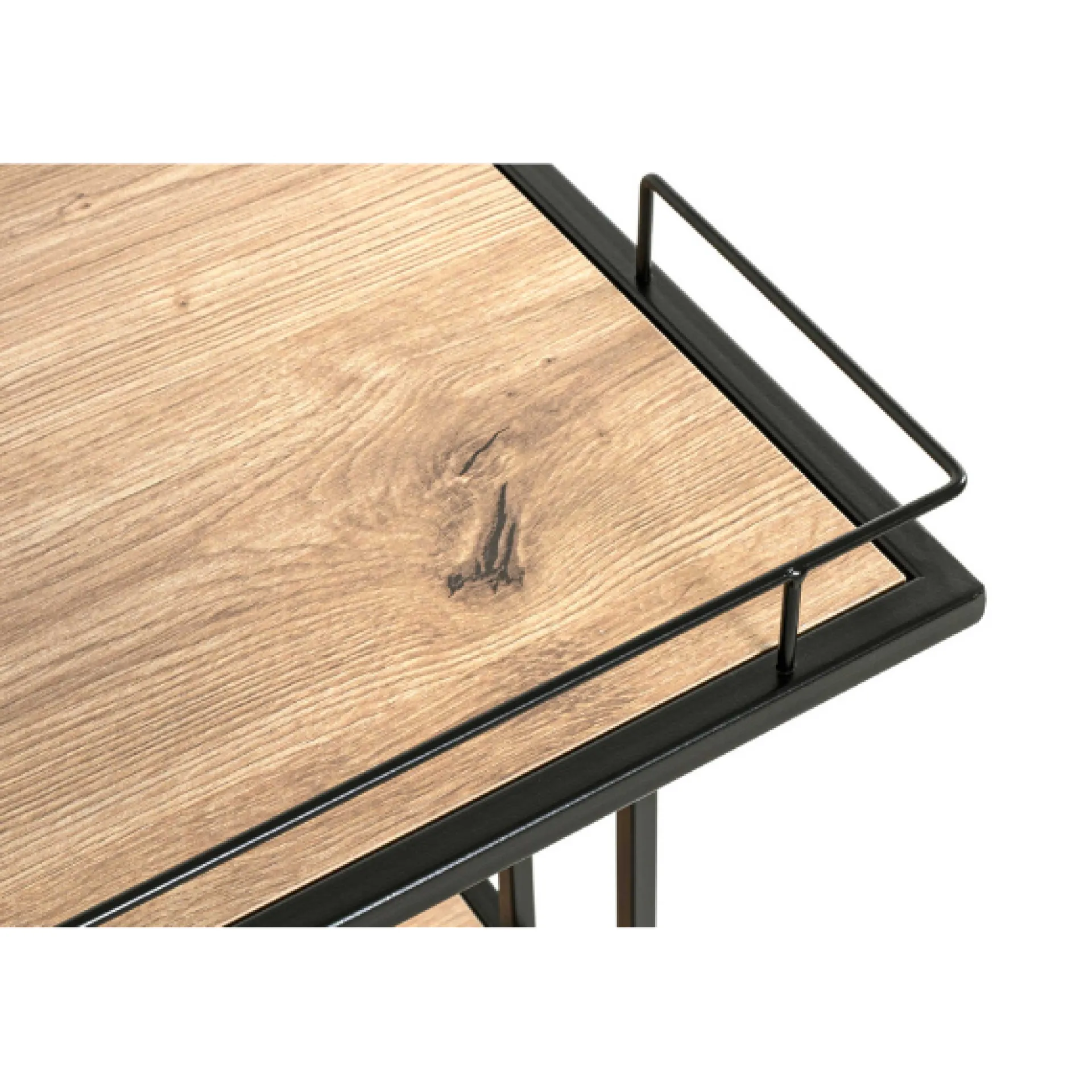 Haku Beistelltisch Berenice - 45x45x60 cm - MDF/Stahl