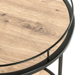 Haku Beistelltisch | Ø45 cm x 60 cm | Eiche Design