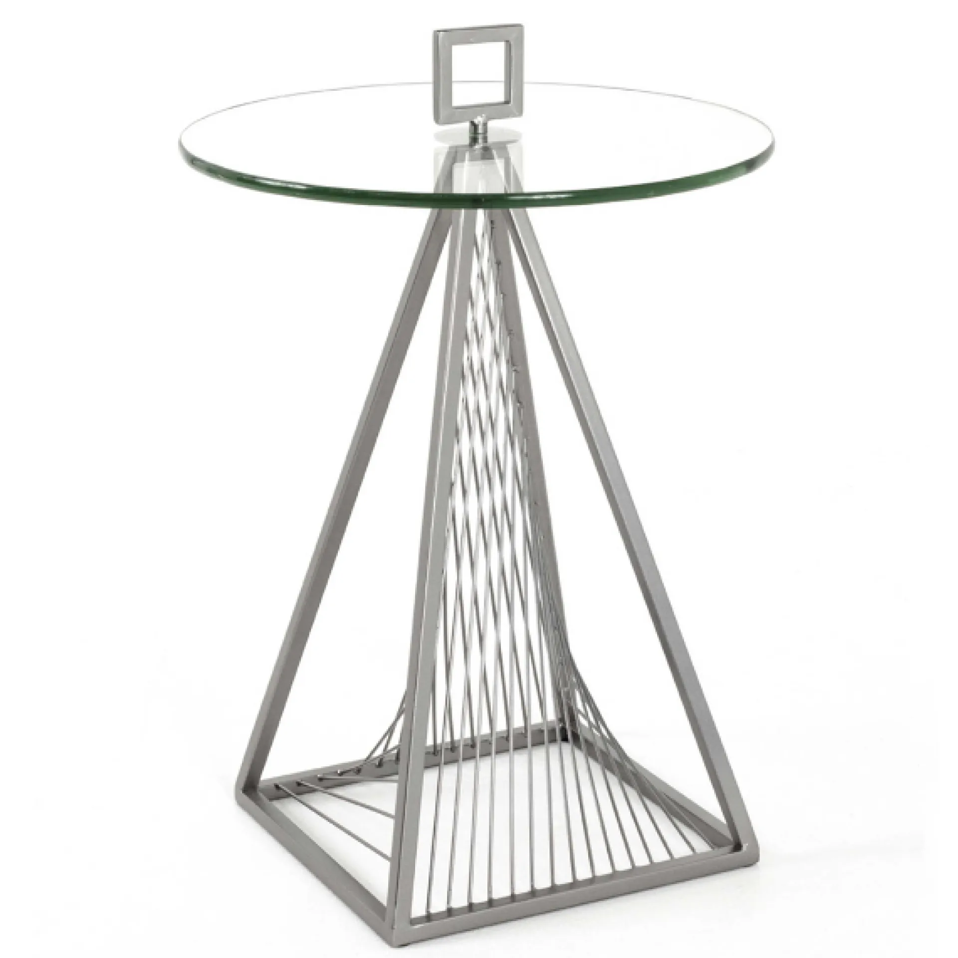 Haku Beistelltisch | Ø45 cm x 57 cm | /Glas