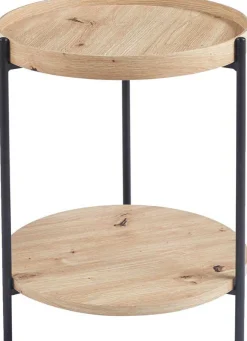 Rousseau Beistelltisch Davina | Ø45 x 55 cm | Old Oak Design