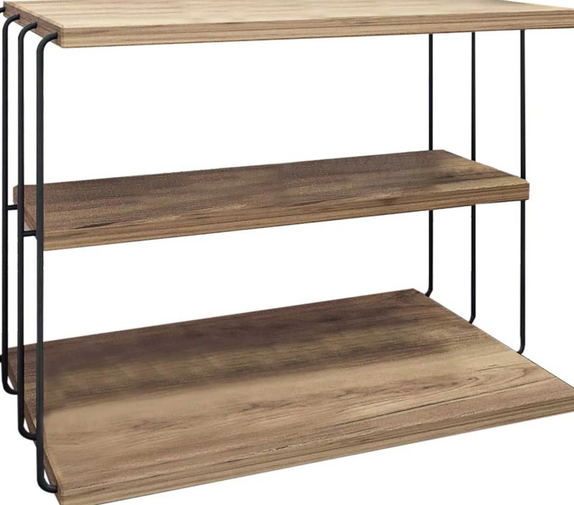Emob Beistelltisch Lifon - 100% MELAMINE - Atlantische Kiefer - 50 x 33 x 40 cm