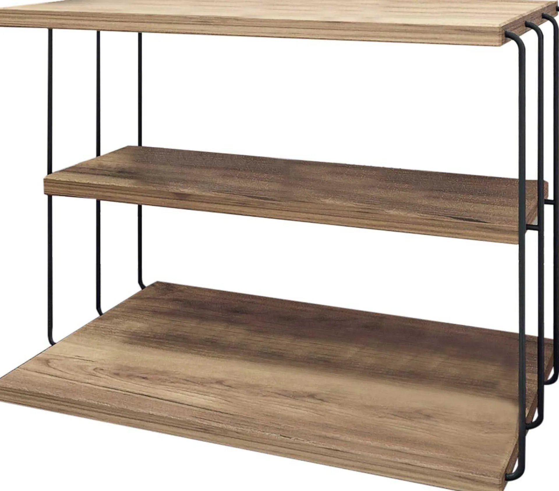 Emob Beistelltisch Lifon - 100% MELAMINE - Atlantische Kiefer - 50 x 33 x 40 cm