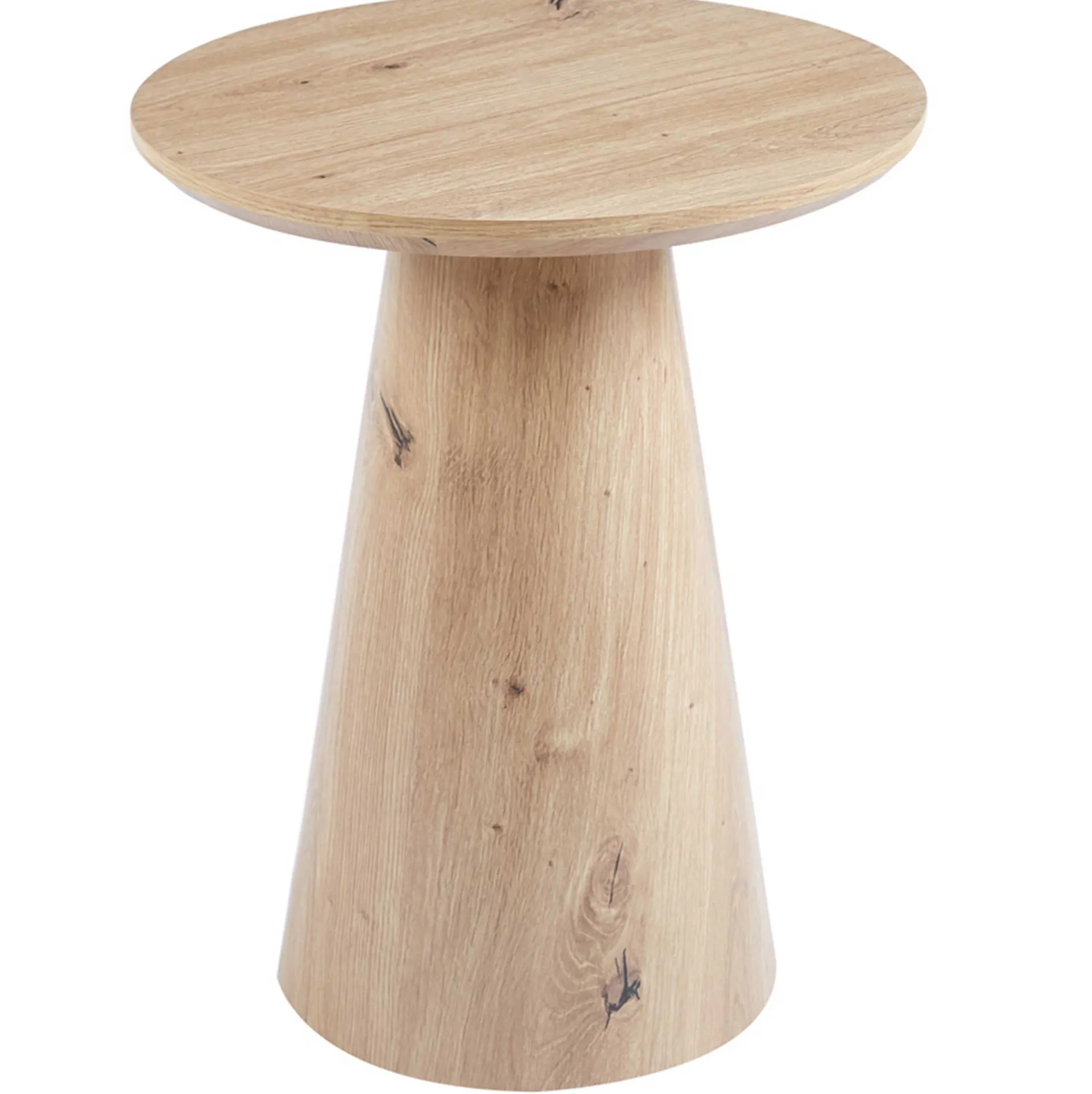 Rousseau Beistelltisch Lukas | Ø45 x 55 cm | Old Oak Design