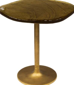 Emob Beistelltisch mit Glasplatte Eclipse S - Antique