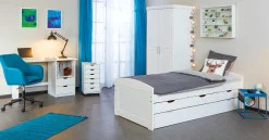 Interlink Beistelltisch Nubis 35x35 - /schwarz