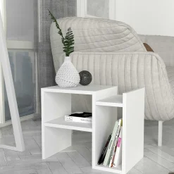 Emob Beistelltisch Piyon - 50x30x40cm - mit Ablage -