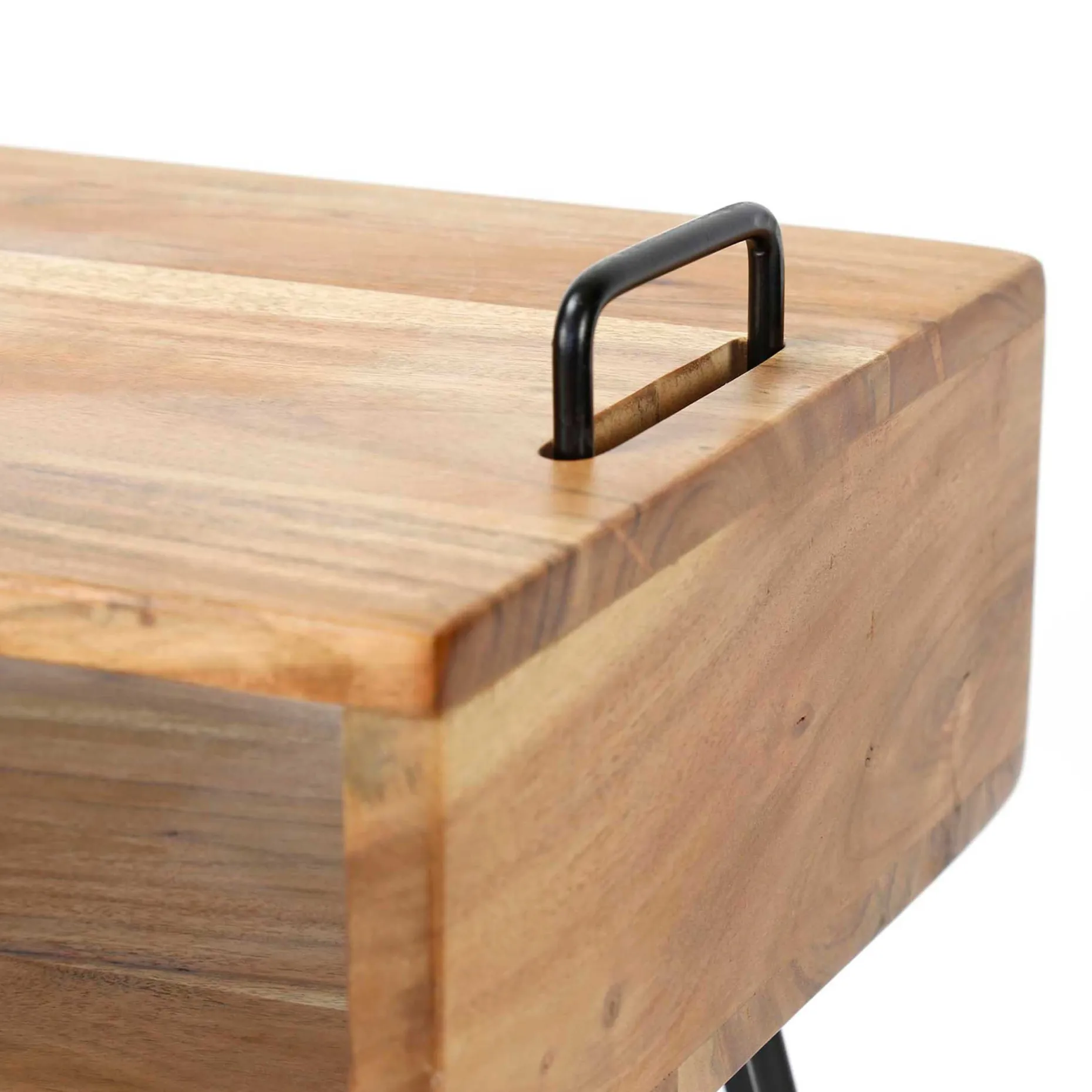 Beistelltisch Quadro Akazienholz