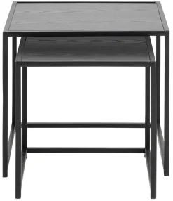 Emob Beistelltisch-Set Dover - 2-teilig - 50x50x45cm -