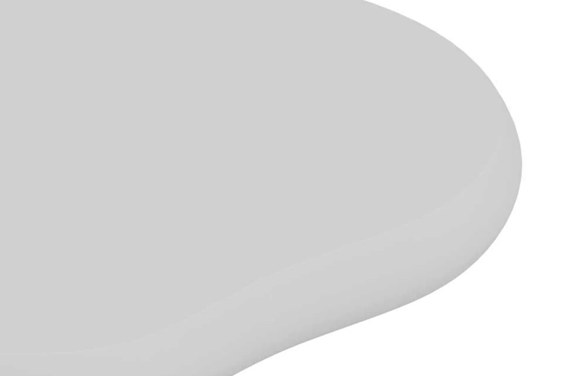 Rousseau Beistelltisch Tavares - 58x50x50cm - organische Form - ecru