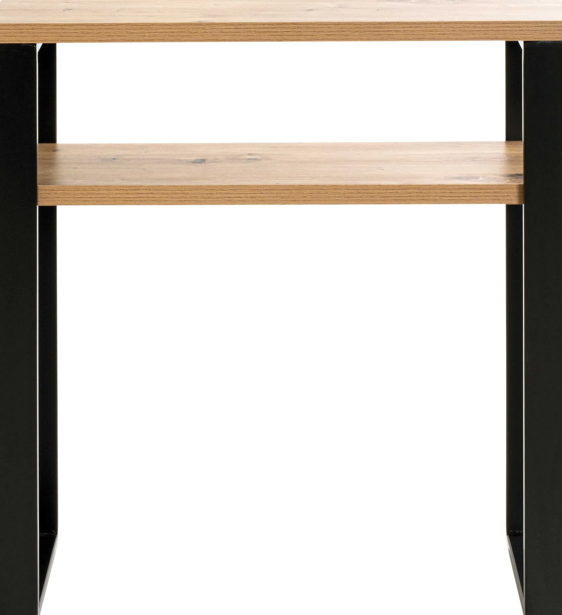 Haku Beistelltisch | 70 x 28 x 75 cm | Anthracite Oak Design