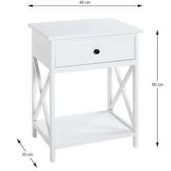 Haku Beistelltisch | 46 x 35 x 60 cm |