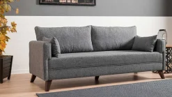 Emob Bella 3-Sitzer-Schlafsofa | HOLZ-/MDF-RAHMEN |