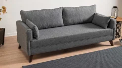 Emob Bella 3-Sitzer-Schlafsofa | HOLZ-/MDF-RAHMEN |
