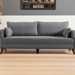 Emob Bella 3-Sitzer-Schlafsofa | HOLZ-/MDF-RAHMEN |