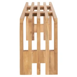 House Nordic Benidorm-Bank aus Teakholz 90x30x49 cm