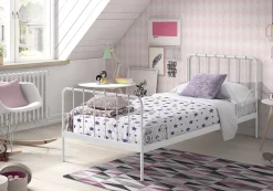 Bett Alice (90x200 cm) - weiß