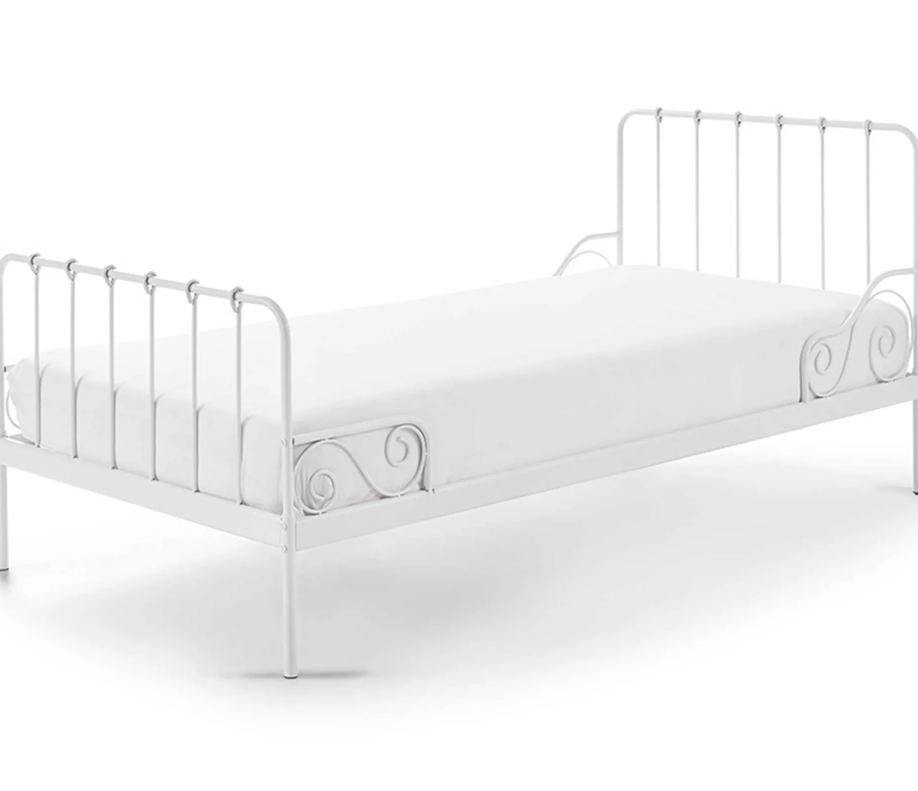 Bett Alice (90x200 cm) - weiß