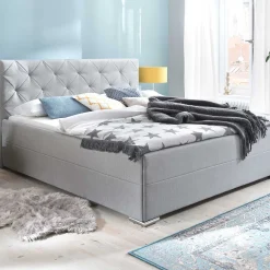 Bett Citris 180x200 - hellgrau