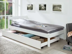 Bettkasten 200cm für Betten Interlink - weiß