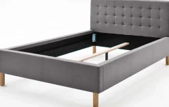 Bett Marilou 140x200 - grau