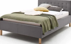 Bett Marilou 140x200 - grau
